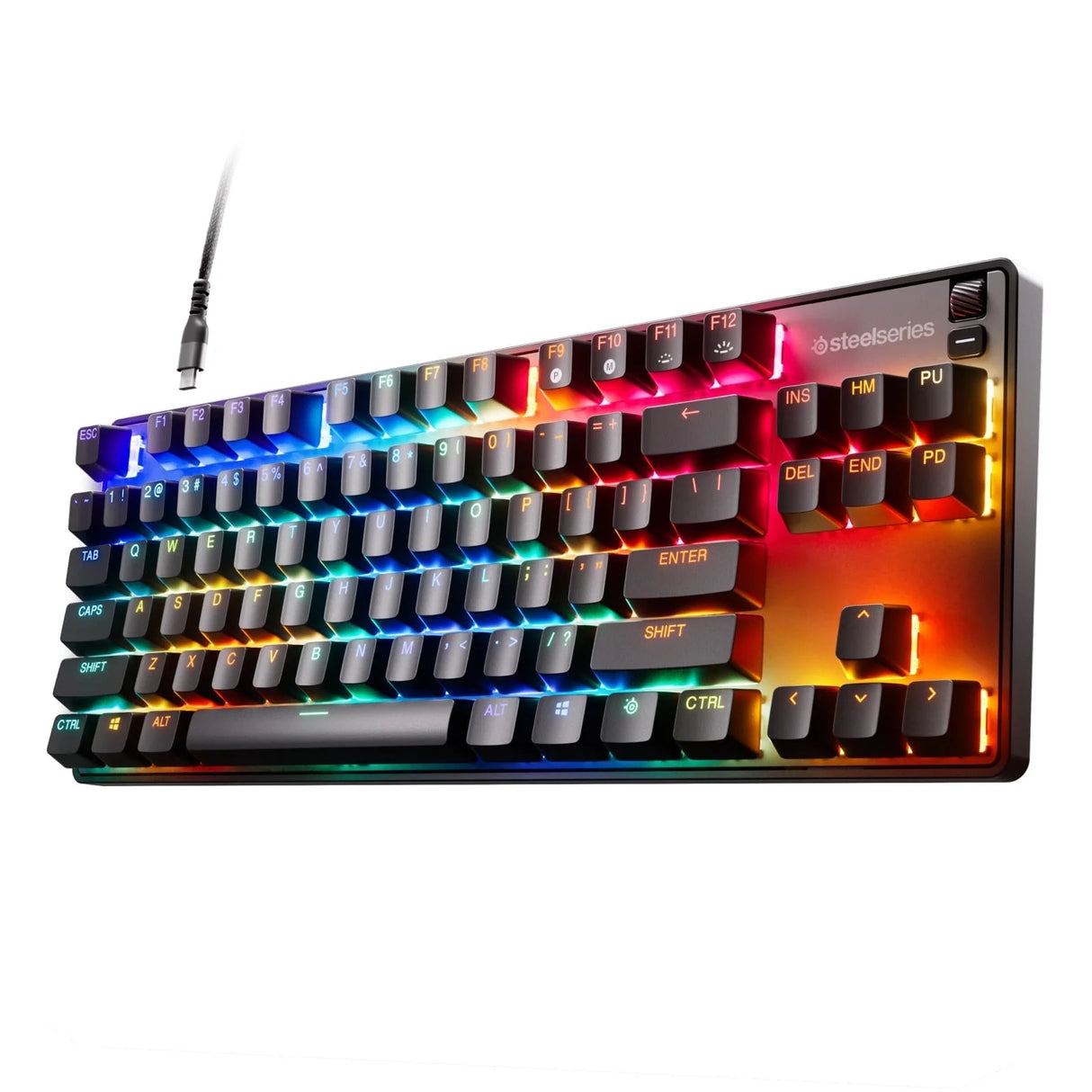 Apex 9 TKL Mechanical Gaming Keyboard – Tenkeyless – RGB – USB-C - Mac/Pc