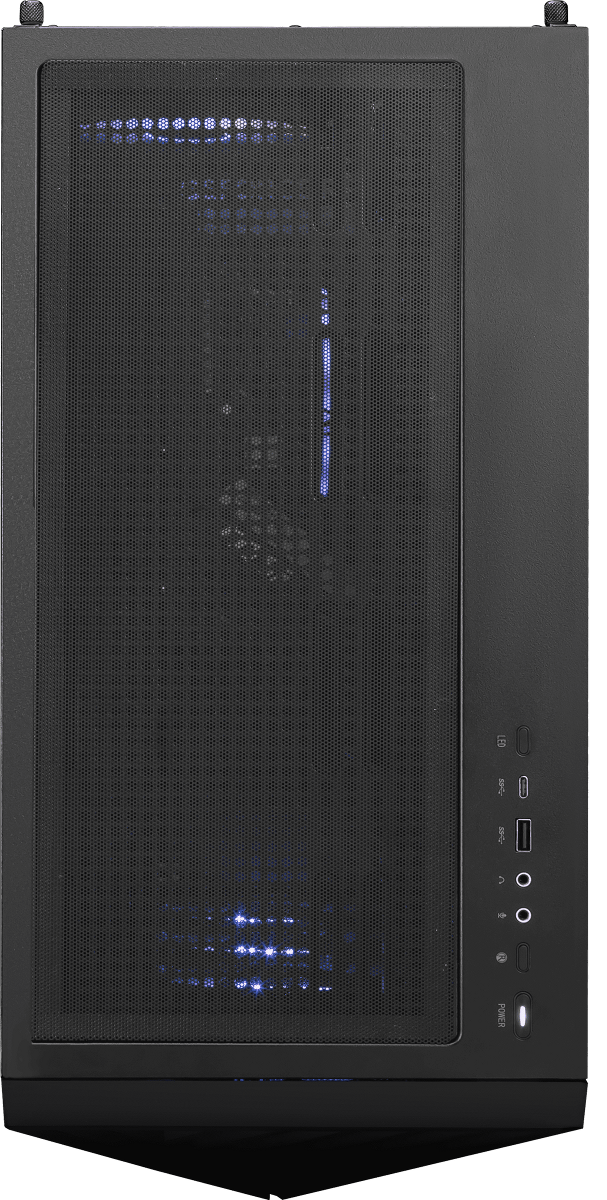 Aegis R2 Gaming Desktop Intel I5-14400F NVIDIA RTX 5060 - 16GB DDR5 1TB SSD Win 11 Black