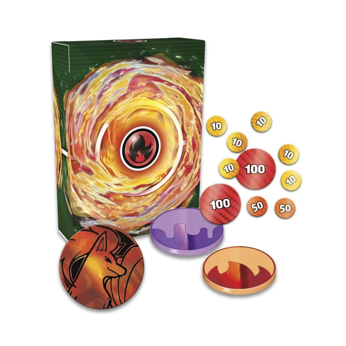 Ninetales Ex Deluxe Battle Deck (60 Cards & More)