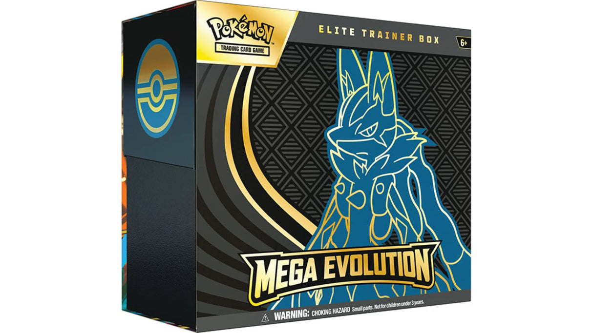 Trading Card Game Mega Evolution Elite Trainer Box Lucario