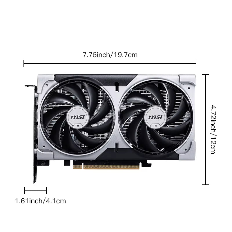 5060 Rtx 5060 128Bit 28000Mhz GDDR7 Desktop RTX5060 8G VENTUS 2X OC 8G GAMING NVIDIA Graphics Card Placa De Video Video Card