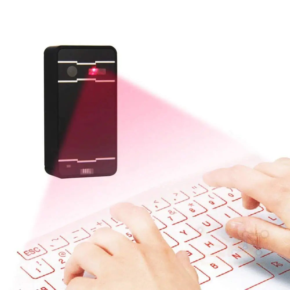 Bluetooth Laser Keyboard Wireless Virtual Projection Keyboard Portable for Iphone Android Smart Phone Ipad Tablet PC Notebook