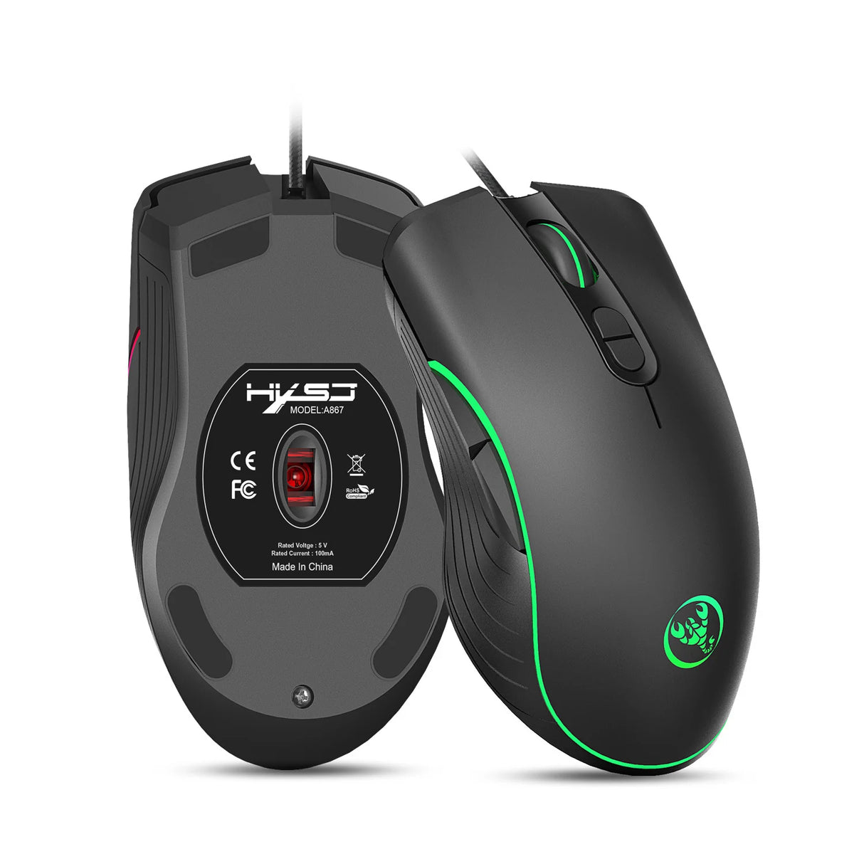 Radiant Gaming Mouse Wired Gaming Mouse