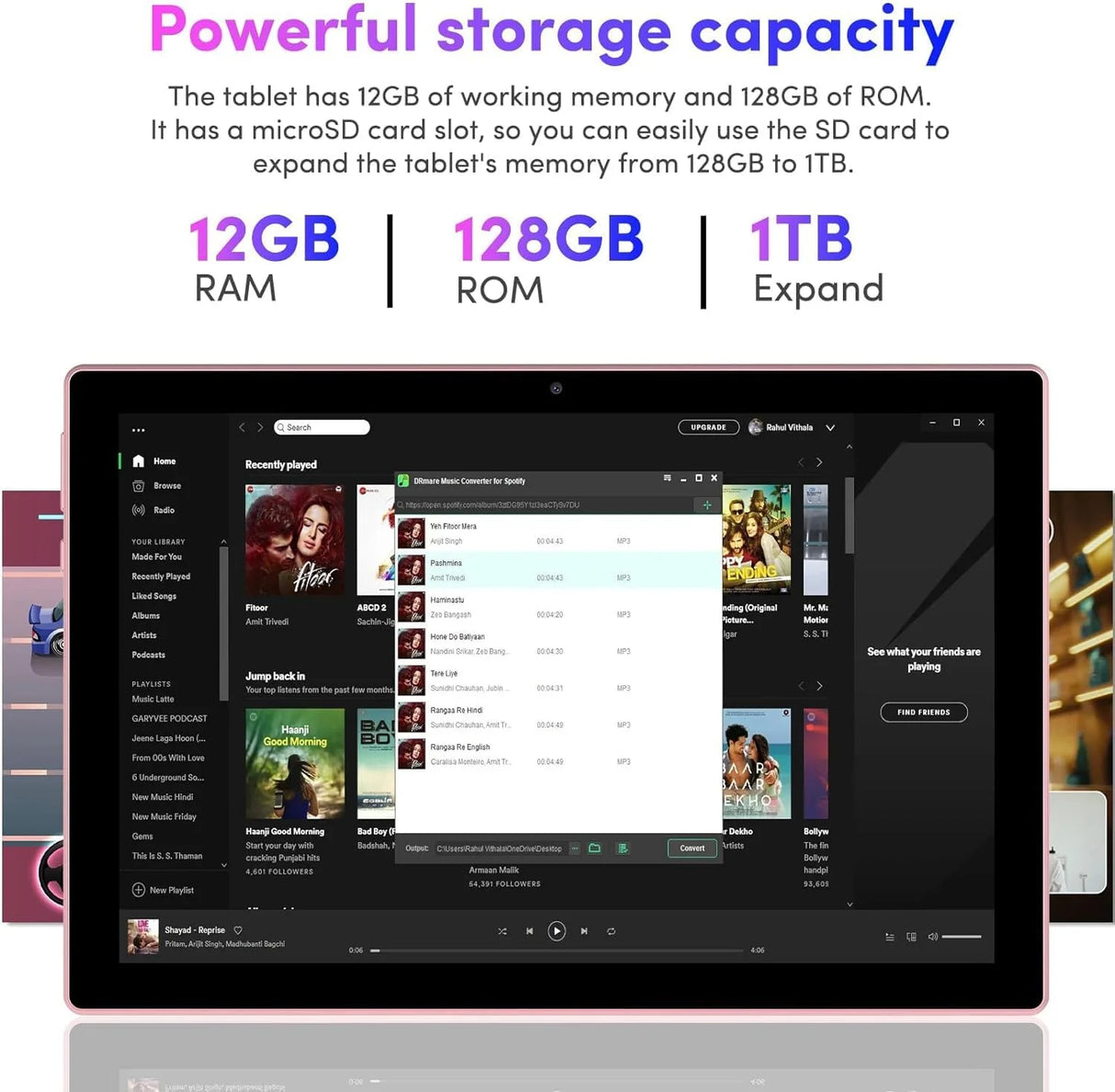 Android 13 Tablet with Keyboard, 10 Inch 2 in 1 Tablets, 12GB RAM+128GB ROM 2.0Ghz CPU Tableta, 2.4G/5G Wifi6 BT 5.0 Tablet PC, 1280*800 HD Tablet with Case Mouse Stylus Film, 6000Mah Battery Tablet