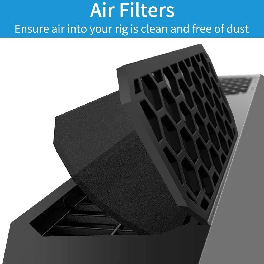 Gaming Laptop Cooling Pad, 4500RPM Laptop Cooling Pad with Turbofan, USB Port, Color Lights