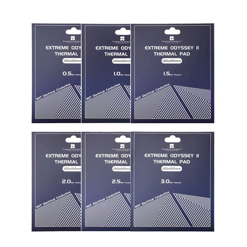 ODYSSEY Ⅱ 2Nd Generation 14.8W/MK Silicone Pad Thermal Pad CPU/GPU Graphics Card Motherboard Thermal Pad 84X45X4.0