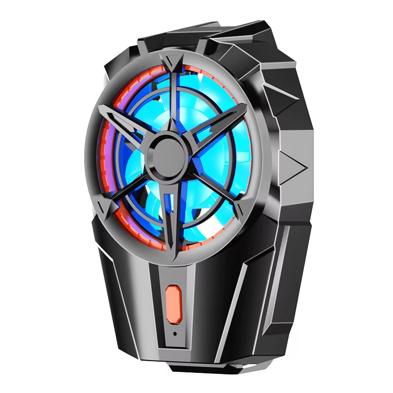 Universal Mini Mobile Phone Cooling Fan Radiator Turbo Hurricane Game Cooler Cell Phone Cool Heat Sink for Iphone-Samsung-Xiaomi