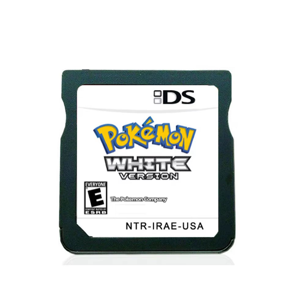 NDS Game Card Pokemon Series Card Pokemon Black 2 Pokemon White 2 USA Version (R4 Card Version) for NDSL 2DS 3DS