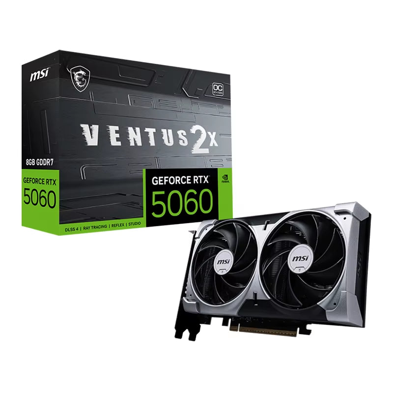 5060 Rtx 5060 128Bit 28000Mhz GDDR7 Desktop RTX5060 8G VENTUS 2X OC 8G GAMING NVIDIA Graphics Card Placa De Video Video Card