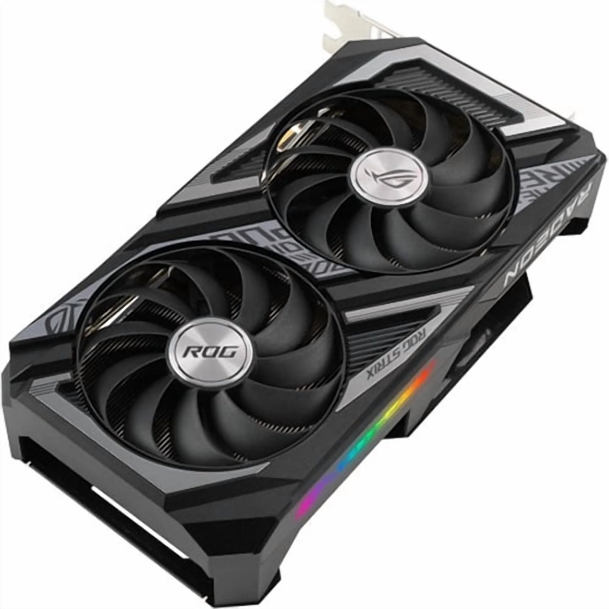 AMD Radeon 6600XT - PCI Express 4.0 8GB GDDR6 SDRAM Gaming Graphics Card, Black/Gray (ROG-STRIX-RX6600XT-O8G-GAMING)