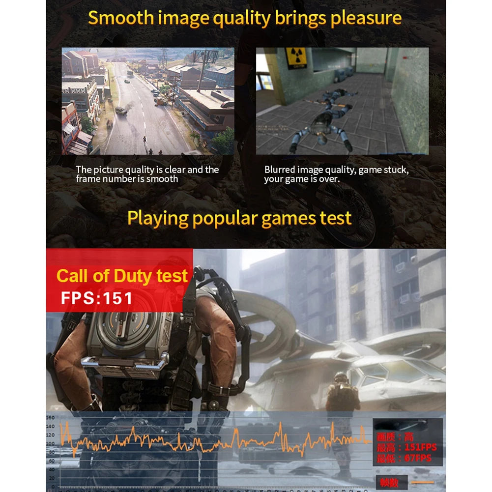 RX 580 GDDR5 Desktop Computer Gaming Graphics Card 1GB-8GB Placa De Video GT1030 GT730 GT610 GT210 GTX650 Video Card