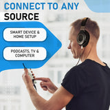 Philips Shp9600 Open Back Headphones with 50Mm Drivers for Quality Sound