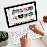 Android 13 Tablet with Keyboard, 10 Inch 2 in 1 Tablets, 12GB RAM+128GB ROM 2.0Ghz CPU Tableta, 2.4G/5G Wifi6 BT 5.0 Tablet PC, 1280*800 HD Tablet with Case Mouse Stylus Film, 6000Mah Battery Tablet