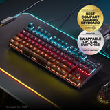 Apex 9 TKL Mechanical Gaming Keyboard – Tenkeyless – RGB – USB-C - Mac/Pc