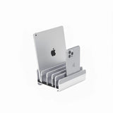 Vertical Laptop Stand Office Desk Accessories Laptop Organizer, Silver
