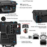 Waterproof Hard Case for DJI Air 3S/Air 3/,DJI RC2/RC N3/RC N2,Goggles 3/ Goggles 2/Goggles Integra,Rc Motion 3/RC Motion 2 and Accessories(Case Only)