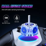 Ps5 Wireless Controller for PS5 Console Gaming with Turbo Touchpad Hall Trigger, Vibration Headphone Function Bluetooth Gamepad