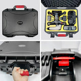 Waterproof DJI FPV Drone Case, DJI FPV Hard Case Compact Carrying Case, FPV Drone Kit, DJI FPV Accessories[Case ONLY]