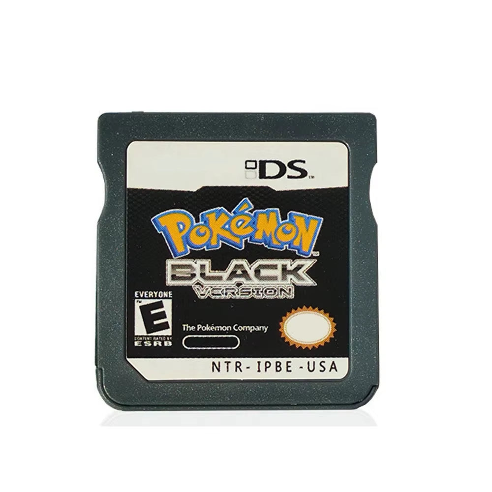 NDS Game Card Pokemon Series Card Pokemon Black 2 Pokemon White 2 USA Version (R4 Card Version) for NDSL 2DS 3DS