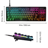 Apex 9 TKL Mechanical Gaming Keyboard – Tenkeyless – RGB – USB-C - Mac/Pc