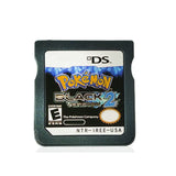 NDS Game Card Pokemon Series Card Pokemon Black 2 Pokemon White 2 USA Version (R4 Card Version) for NDSL 2DS 3DS