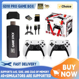New GD10 PRO Video Game Console 4K HD 2.4G Video Game Player Handheld Video Game Wireless Controller TV Game Stick 20000+Games