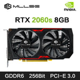 Rtx2060Super 8GB Placa De Video Gaming Graphics Card GDDR6 256Bit 8Pin PCI Express 3.0X16 Rtx2060S 8Gb Game