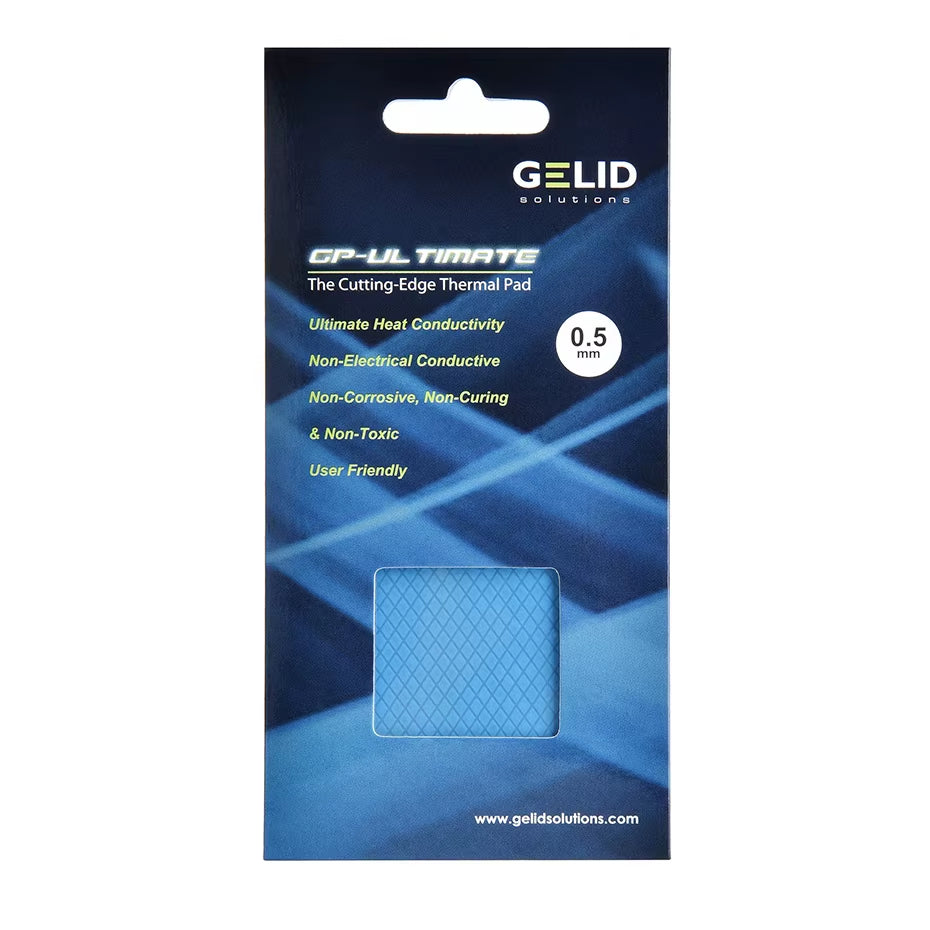 GELID Solutions Gp-Ultimate 15W/MK Thermal Pad CPU/GPU Graphics Motherboard Silicone Grease Pad Heat Dissipation Silicone Pad