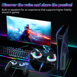 Ps5 Wireless Controller for PS5 Console Gaming with Turbo Touchpad Hall Trigger, Vibration Headphone Function Bluetooth Gamepad