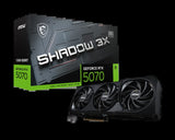 SHADOW Geforce RTX 5070 12GB GDDR7 PCI Express 5.0 Graphics Card RTX 5070 12G SHADOW 3X OC