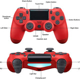 Wireless Controller Compatible with P4/P4 Pro/P4 Slim - Magma Red