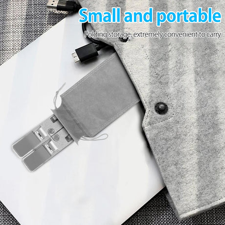 Laptop Stand, Laptop Holder Riser, Computer Tablet Stand, 6 Angles Adjustable Aluminum Ergonomic Foldable Portable Desktop Holder, Ventilated Cooling Notebook Stand for 10-15.6” Laptoptablet