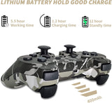 Controller Wireless 2 Pack,  Wireless Controller Compatible for Play3 Gamepad Remote Controller with Joy Sticks