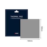 12.8W/Mk Heat Dissipation Silicone Pad CPU/GPU Graphics Card Water Cooling Thermal Pad Mat Motherboard Silicone Grease Pad