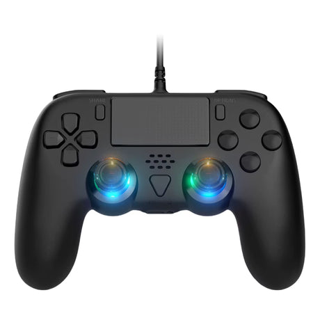 Wired Controller Gamepad for PS5/PS5 Slim/Pc with Turbo/Dual Vibration/6-Axis Gyroscope USB Game Controller Macro Programming