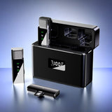 Compact Dual Mic Wireless Lavalier Clip Mic for Outdoor Vlogging and Streaming Mini Mic