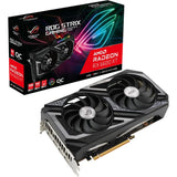 AMD Radeon 6600XT - PCI Express 4.0 8GB GDDR6 SDRAM Gaming Graphics Card, Black/Gray (ROG-STRIX-RX6600XT-O8G-GAMING)
