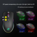 Radiant Gaming Mouse Wired Gaming Mouse