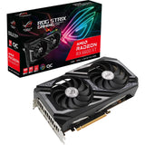 AMD Radeon 6600XT - PCI Express 4.0 8GB GDDR6 SDRAM Gaming Graphics Card, Black/Gray (ROG-STRIX-RX6600XT-O8G-GAMING)