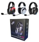 Cross-Border Over-Ear Bluetooth Headphones With Wireless Microphone  2.4G Dual-Mode, For E-Sports, Gaming PCs & PS5
