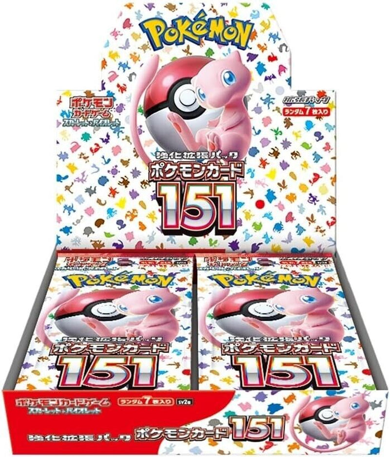 Pokemon Card Scarlet & Violet Pokemon Card 151 Booster Box Sv2A Japanese