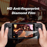 2 Pack Screen Protector Compatible with Steam Deck 2022 Tempered Glass Protective Screen for Steam Deck Screen Protector