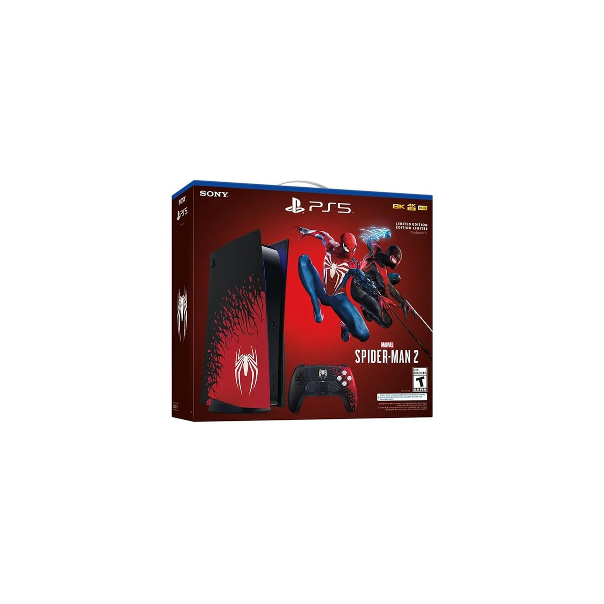 PlayStation 5 Console – Marvel’s Spider-Man 2 Limited Edition Bundle