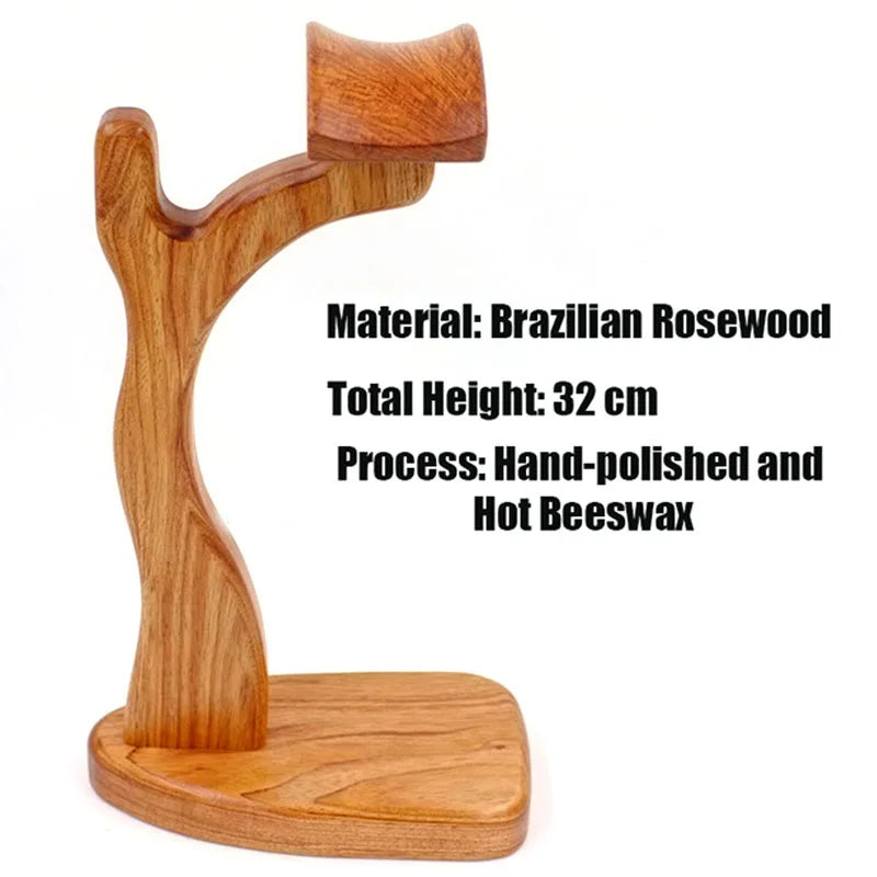 Classic Wooden Heaphones Holder Universal Earphone Hanger Stand Headset Desktop Display Shelf for Gaming Headphone