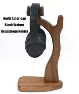 Classic Wooden Heaphones Holder Universal Earphone Hanger Stand Headset Desktop Display Shelf for Gaming Headphone