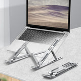 Metal Portable Foldable Laptop Stand Adjustable Notebook Holder Aluminum Support For Macbook Pro Air Computer Tablet Base Desk