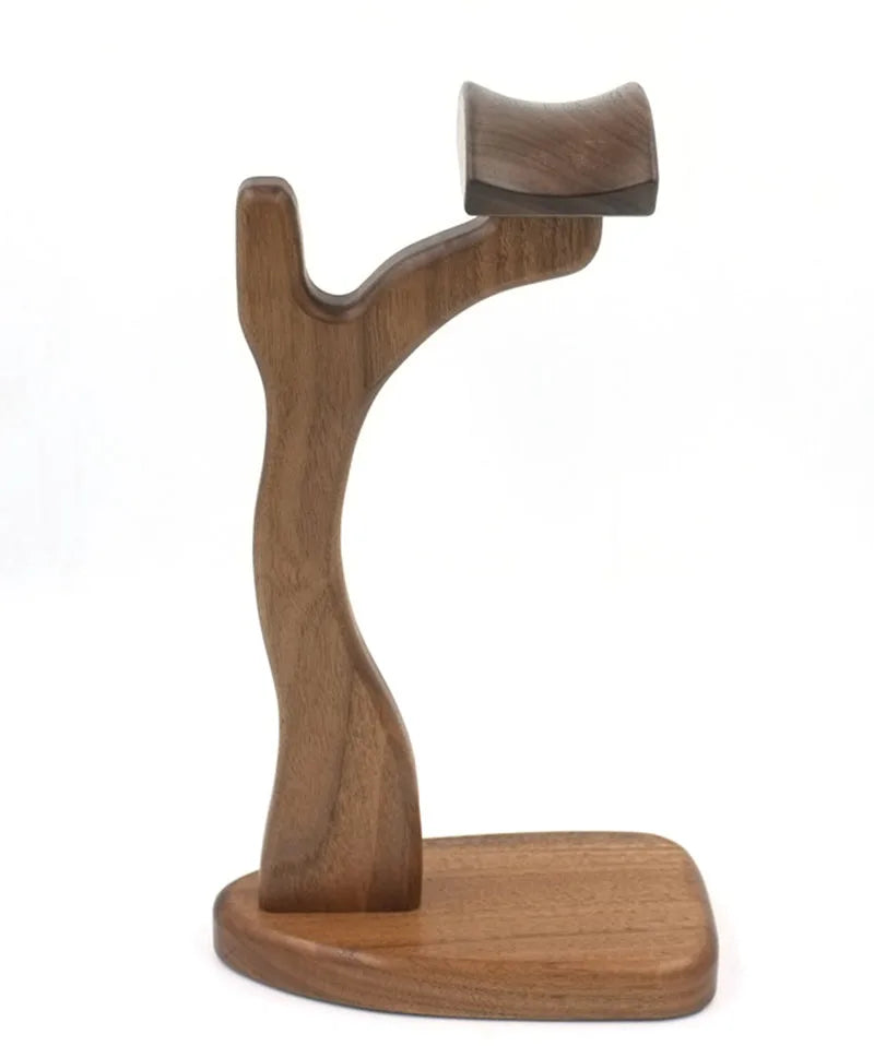 Classic Wooden Heaphones Holder Universal Earphone Hanger Stand Headset Desktop Display Shelf for Gaming Headphone
