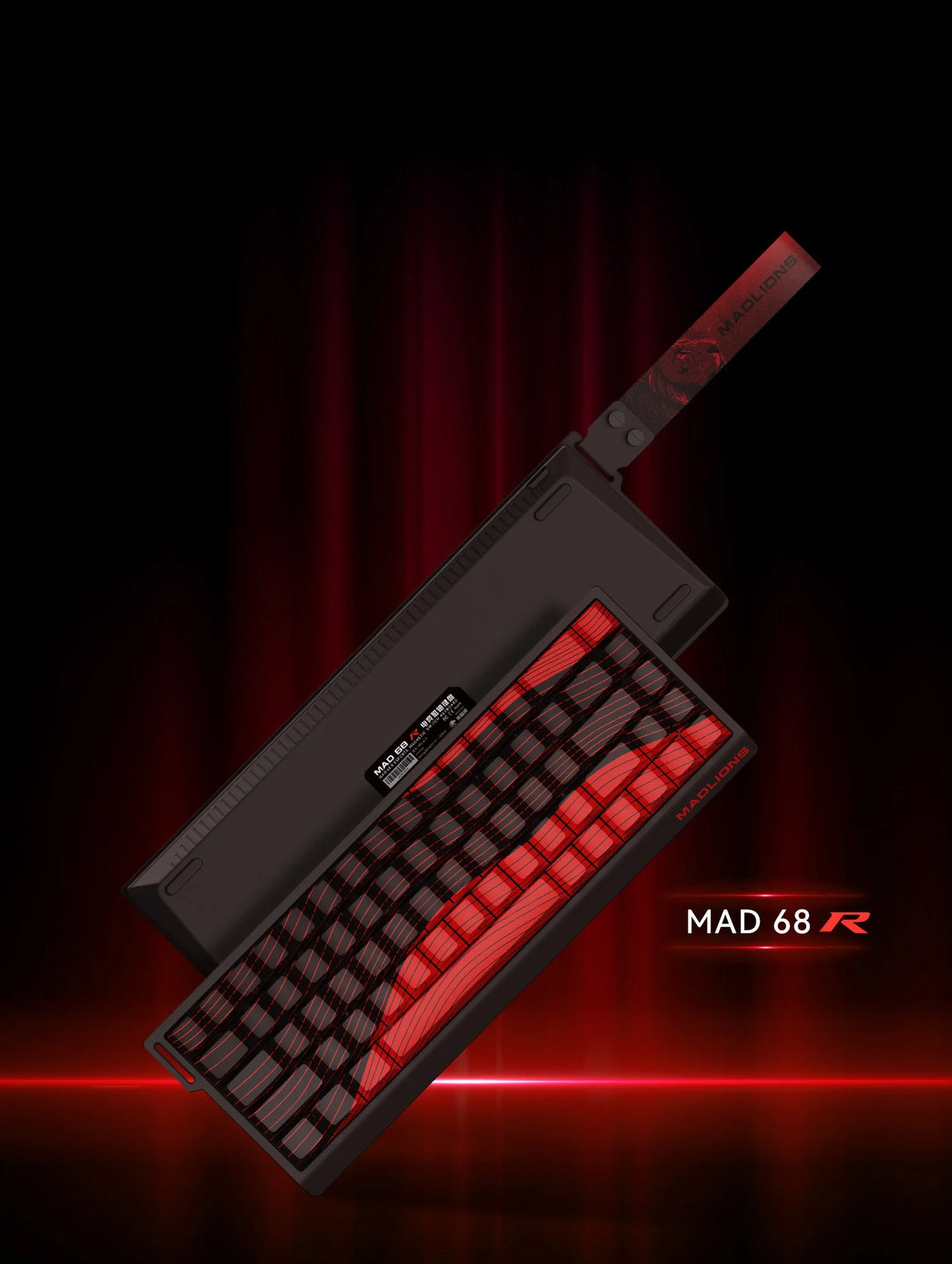 MADLIONS MAD 60HE Keyboard Magnetic Switch MAD68HE Rapid Trigger Wired Gaming Keyboard Hotswap Custom Keyboard Gamer Accessories