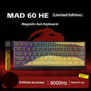 MADLIONS MAD 60HE Keyboard Magnetic Switch MAD68HE Rapid Trigger Wired Gaming Keyboard Hotswap Custom Keyboard Gamer Accessories