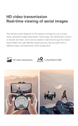 Mini Drone Movie Quality Photography Remote Control Aircraft Aircraft Helicopter Kid Children's Toy Gift